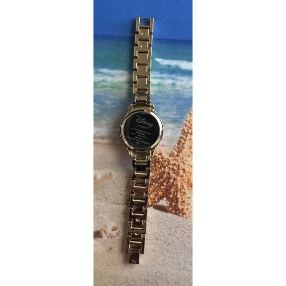 Disney Accutime MN8069BU Gold Minnie Mouse Rhinestone Watch (Pre-Owned) VGC - Picture 3 of 5